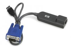 Кабель KVM HP CAT5 USB - фото