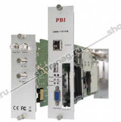 Модуль профессионального DVB-T2 приёмника и двойного аналогового модулятора PBI DMM-1701PM-04T2 - фото
