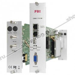 Модуль профессионального IPTV приёмника и двойного аналогового модулятора PBI DMM-1701IM-04 - фото