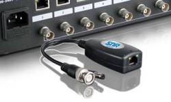 Передатчик видеосигнала и стабилизированного питания  по витой паре SNR-B-P1VP36 пассивный - фото