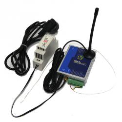 Устройство удалённого контроля и управления с GSM интерфейсом ERD-GSM, БП, корпус, антенна, крепление - фото