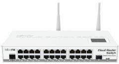 Коммутатор Cloud Router Switch Mikrotik 125-24G-1S-2HnD-IN (RouterOS L5)